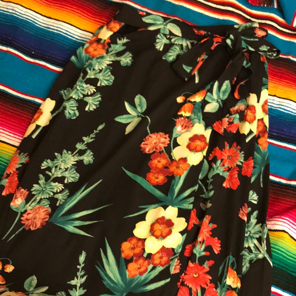 TROPICAL MAXI SKIRT